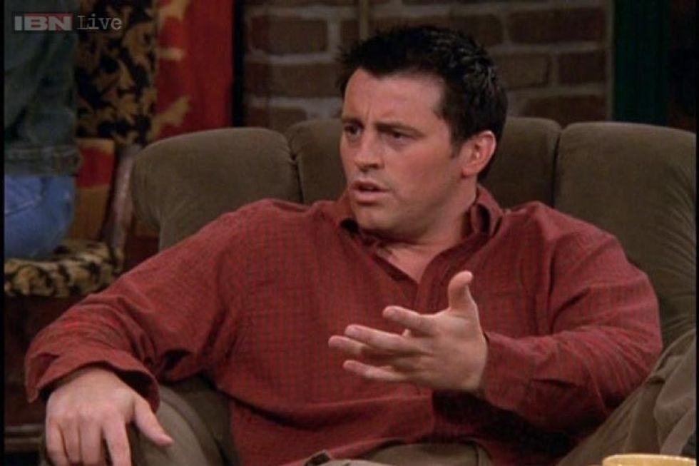 Finals Week As Told By Joey Tribbiani Of 'Friends'