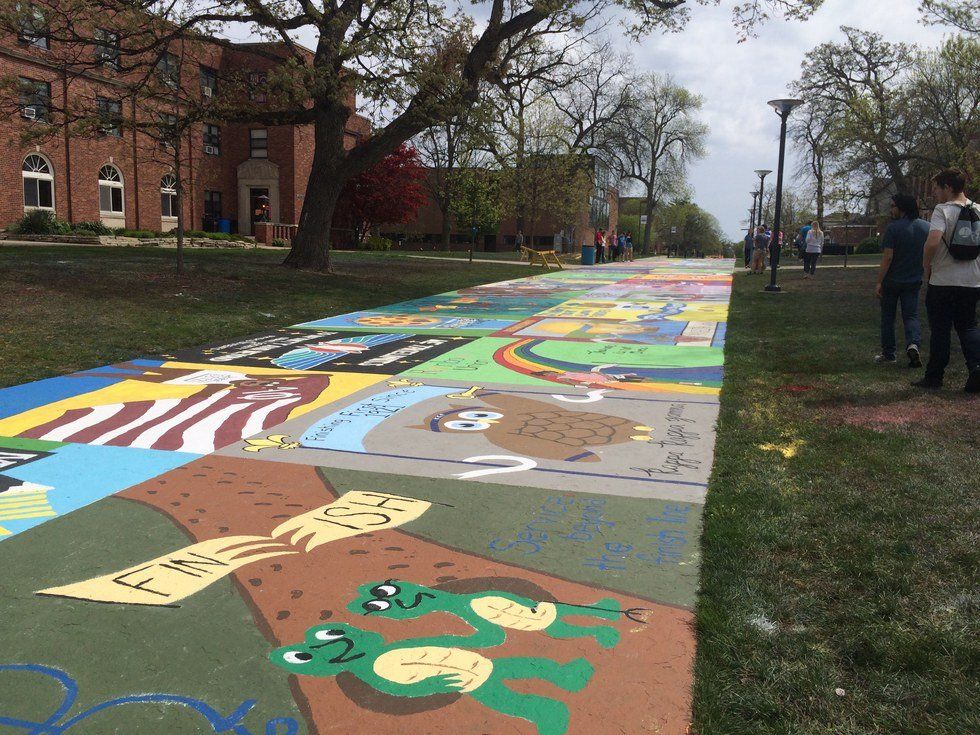 What Happens Every Year At Street Painting