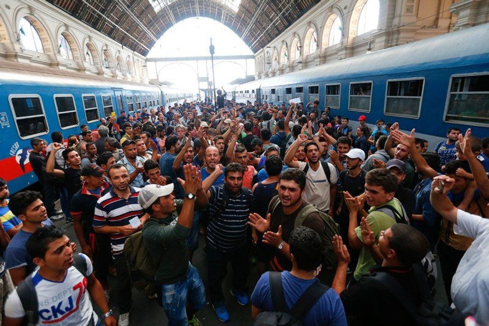 Grocery Shopping With Refugees