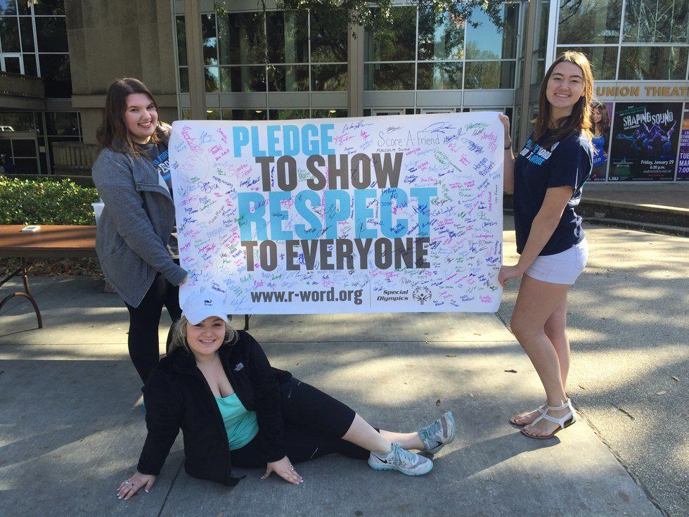 LSU Club Works To Score A Friend