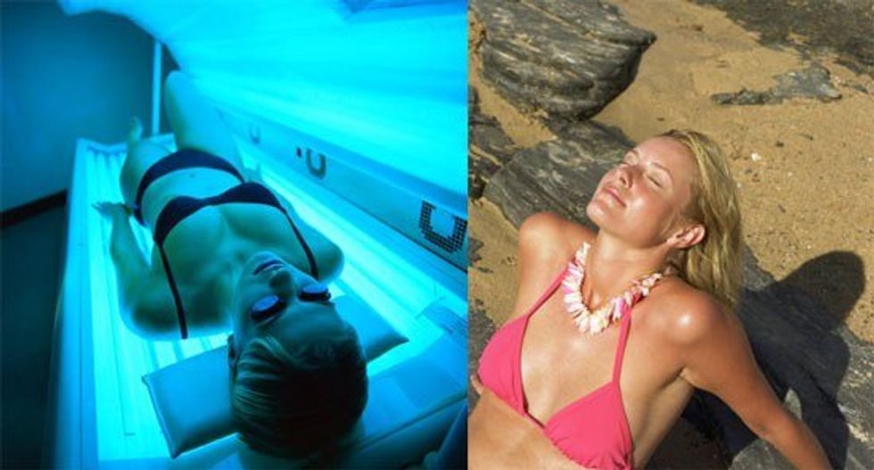 Video And True Story: Skin Cancer And Tanning Beds