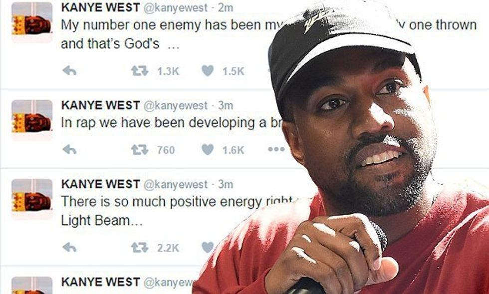 14 Reasons Why You Should Follow Kanye West On Twitter