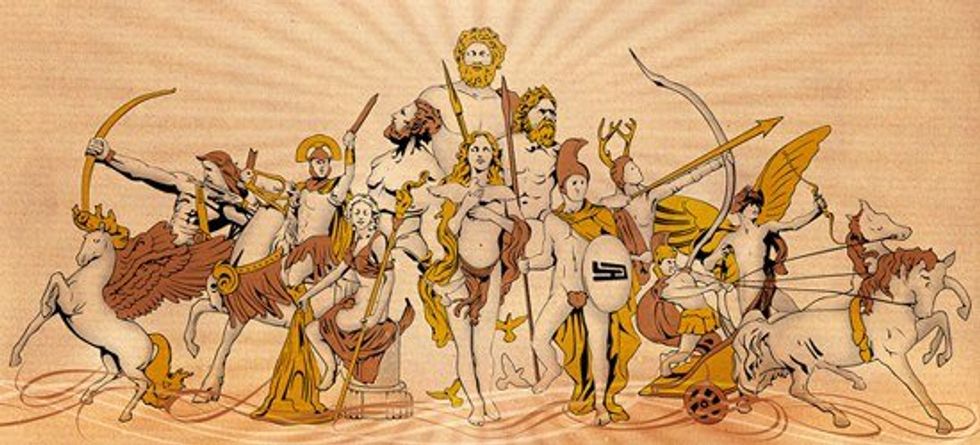 The Fraternity Of Greek Gods