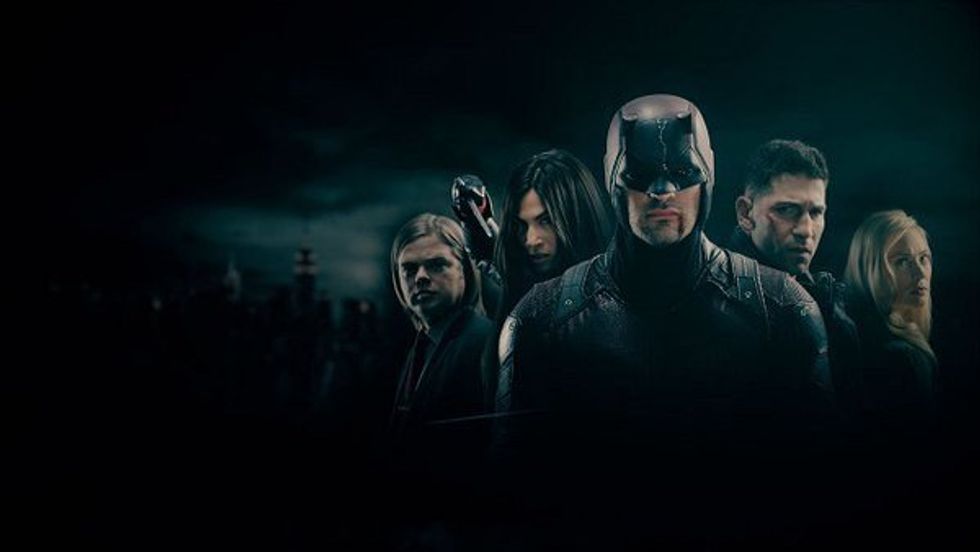 Binge-Watching Season Two Of Daredevil As Told By Daredevil Gifs