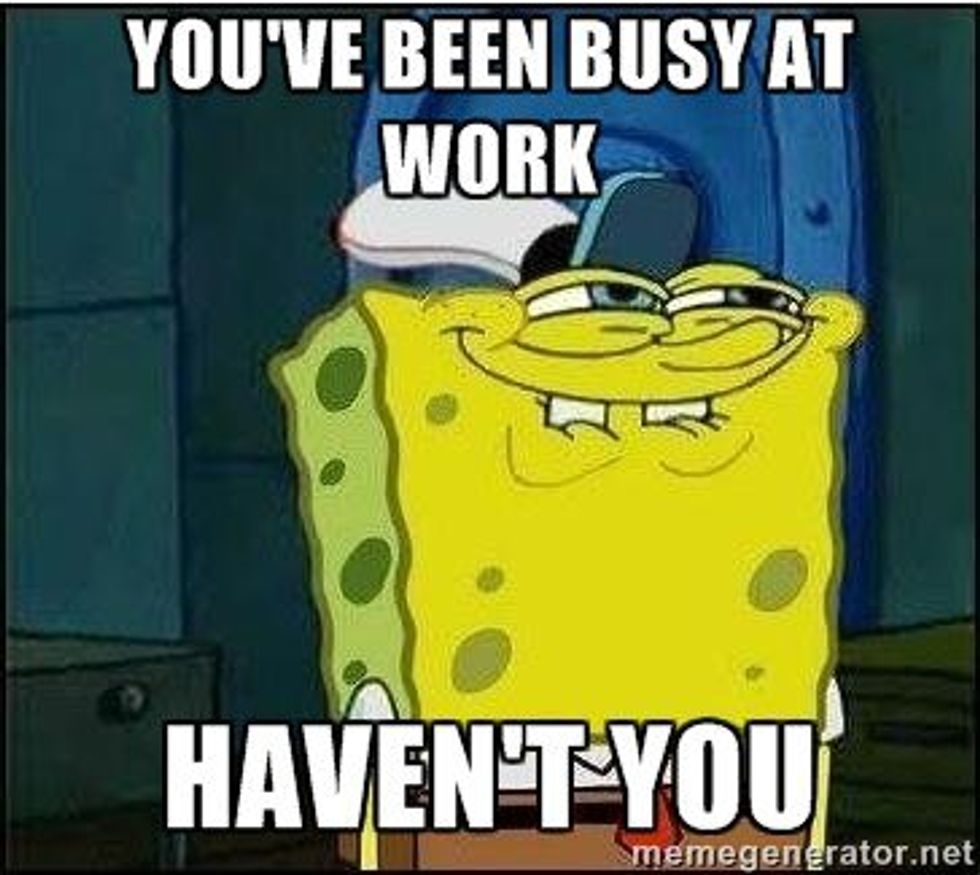 10 Things When Job Hunting From Spongebob