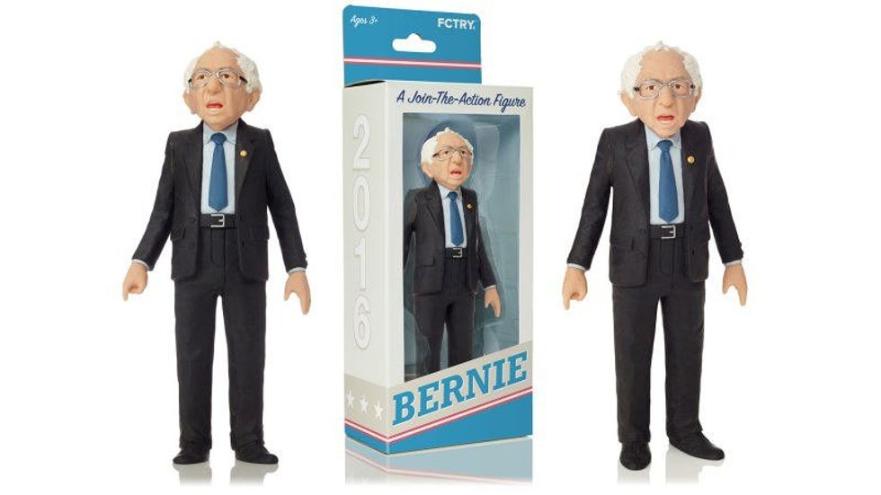 Finally, A Bernie Sanders Action Figure