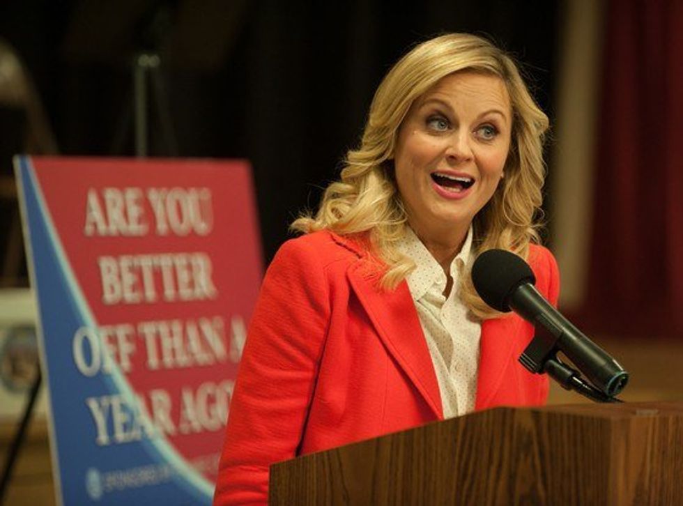 I Want To Vote For Leslie Knope For President