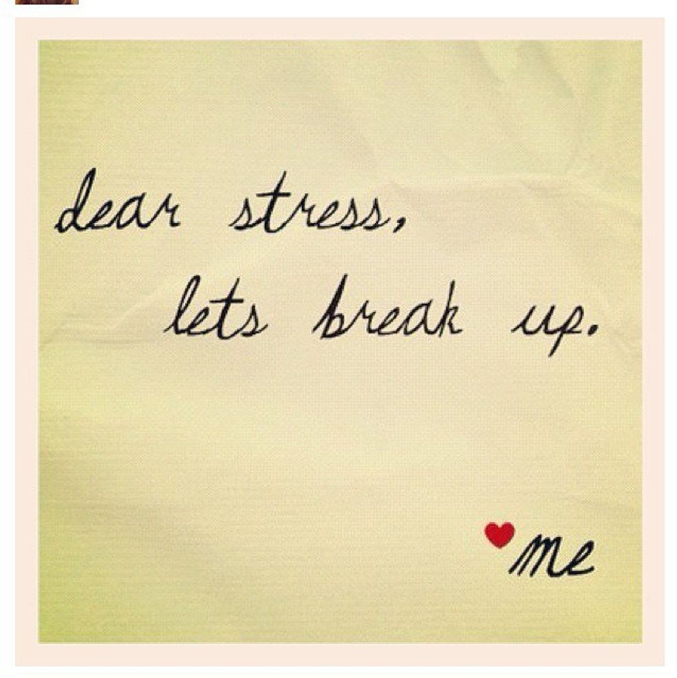 A Letter To Stress