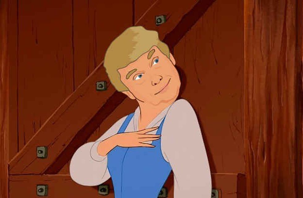 Donald Trump As A Disney Princesses