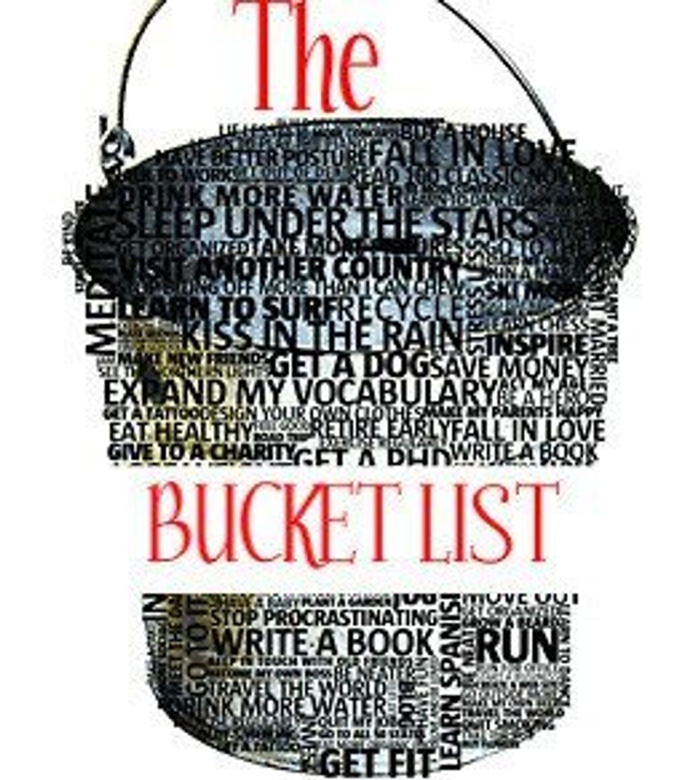 The Importance Of Having A Bucket List