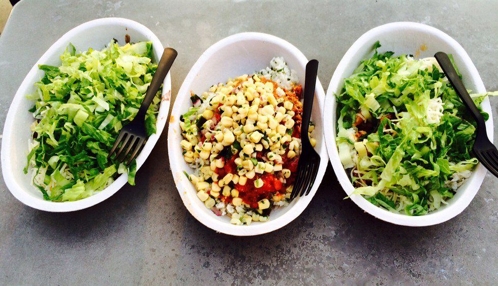 Chipotle Combinations Under 600 Calories