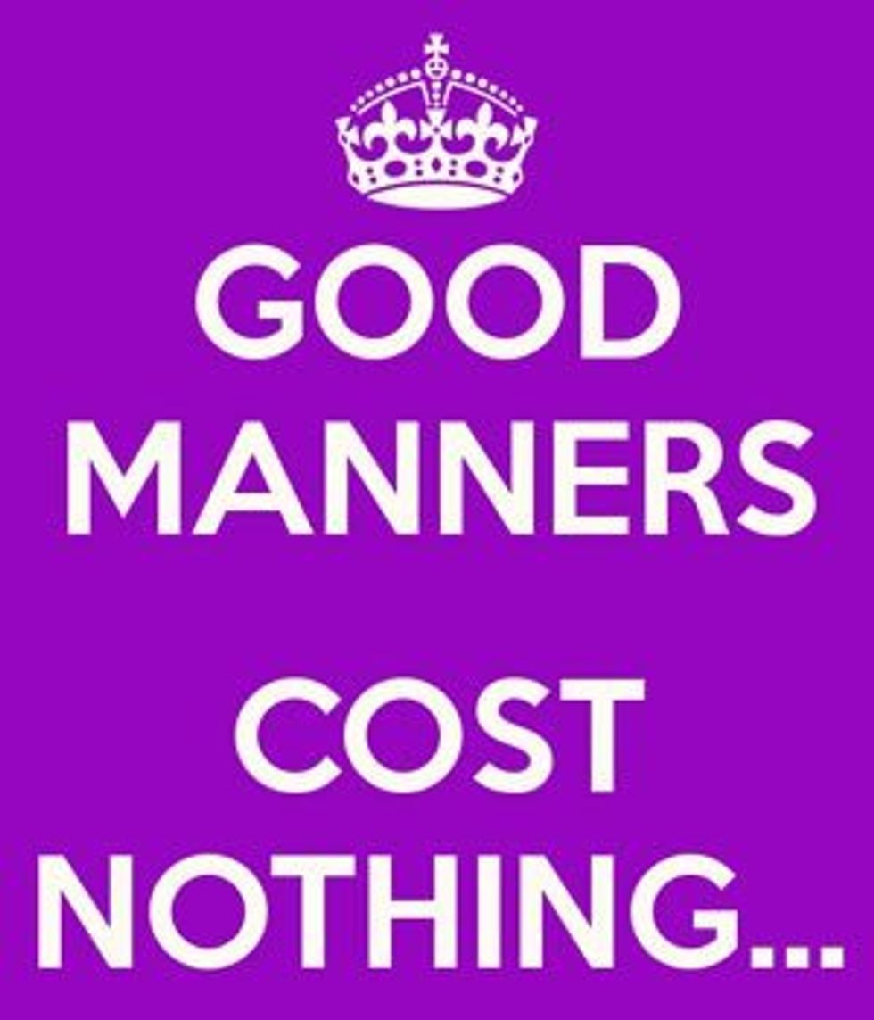 Mind Your Manners: Common Courtesies You May Not Practice