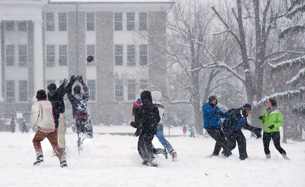 The Stages Of A Snow Day