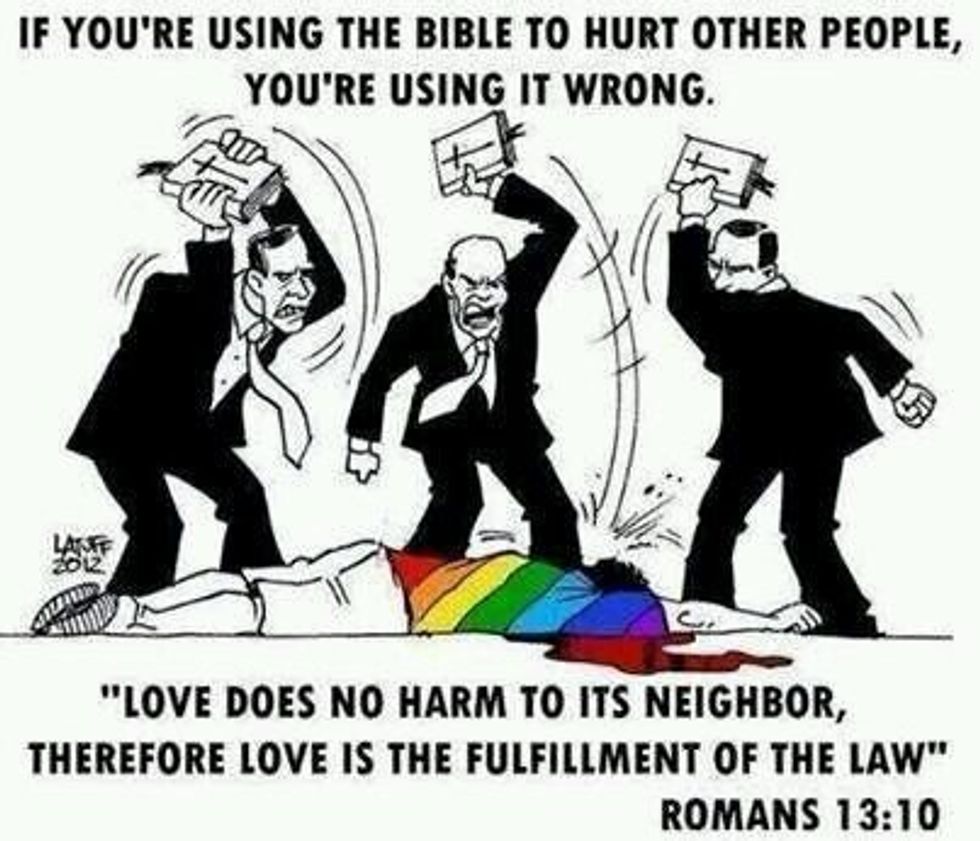 'Love Does No Harm To Its Neighbor'