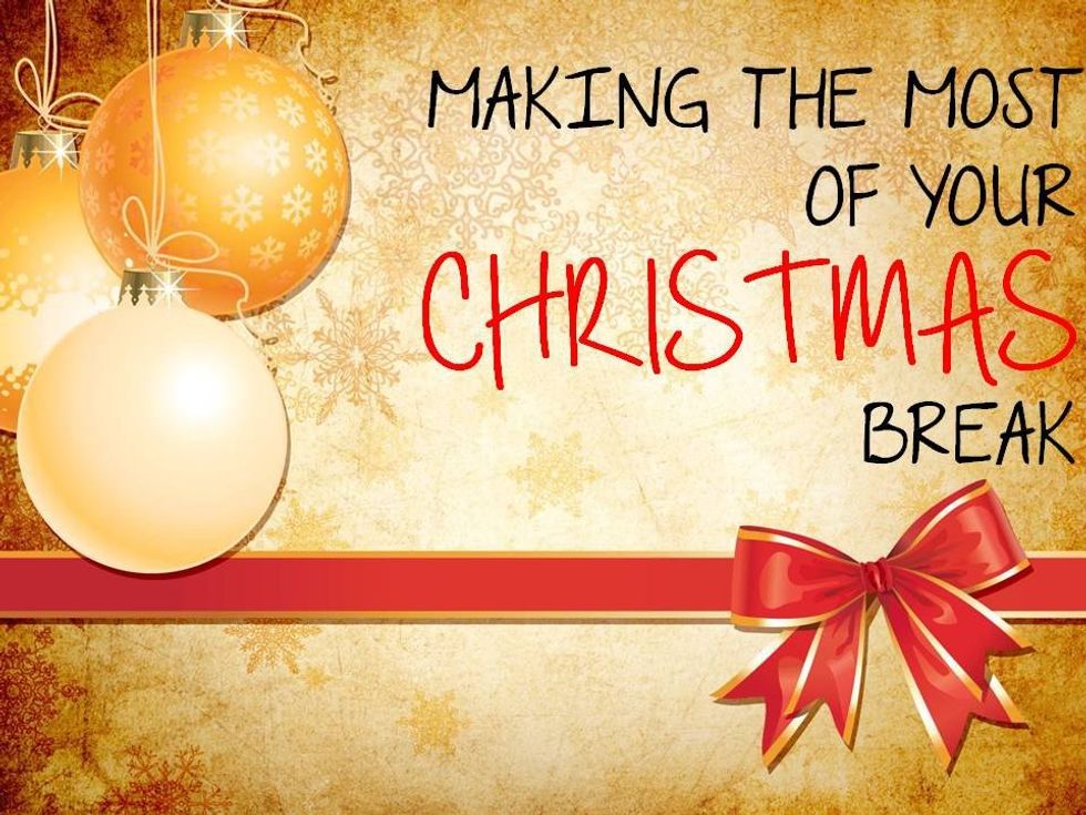 11 Ways To Be Productive Over Christmas Break