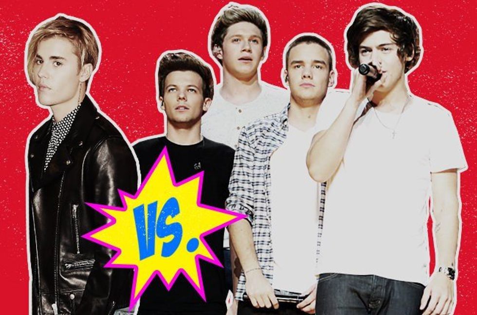 Justin Bieber vs. One Direction: Who Came Out On Top?