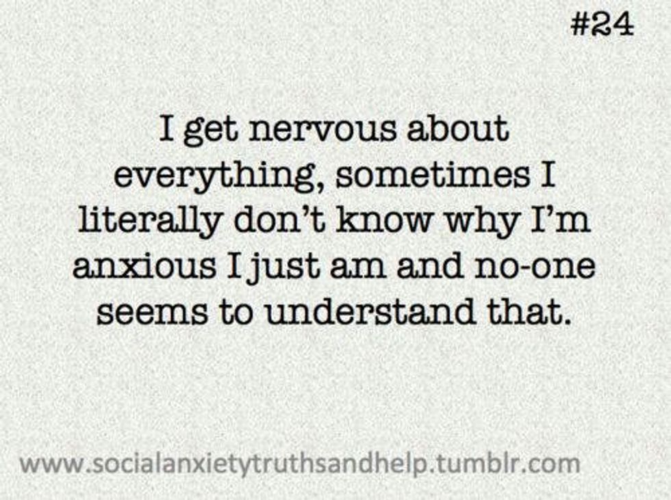 A Heartfelt, Open Letter To Those Affected By My Anxiety