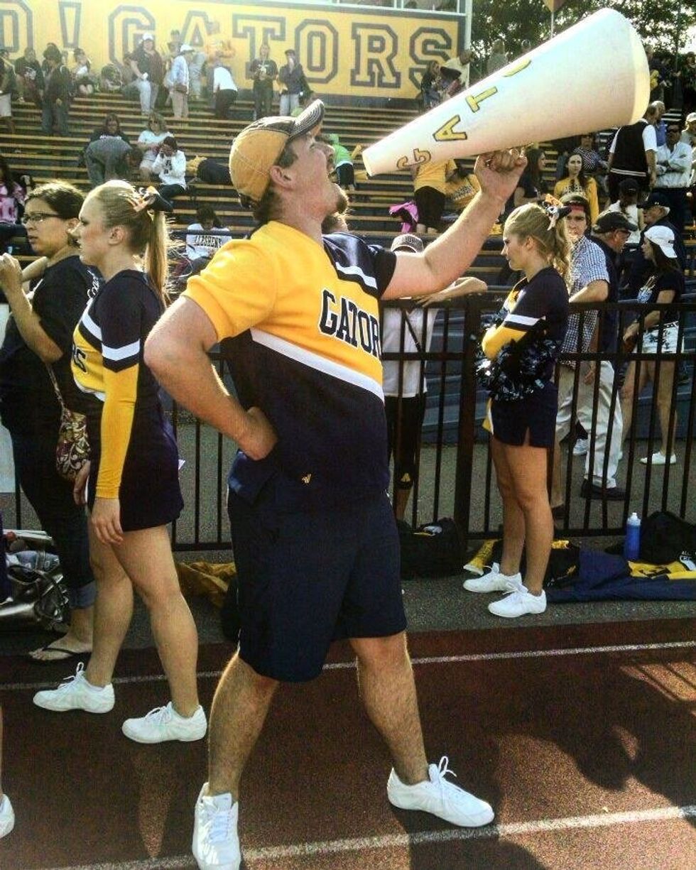 I Am A Male Cheer Leader