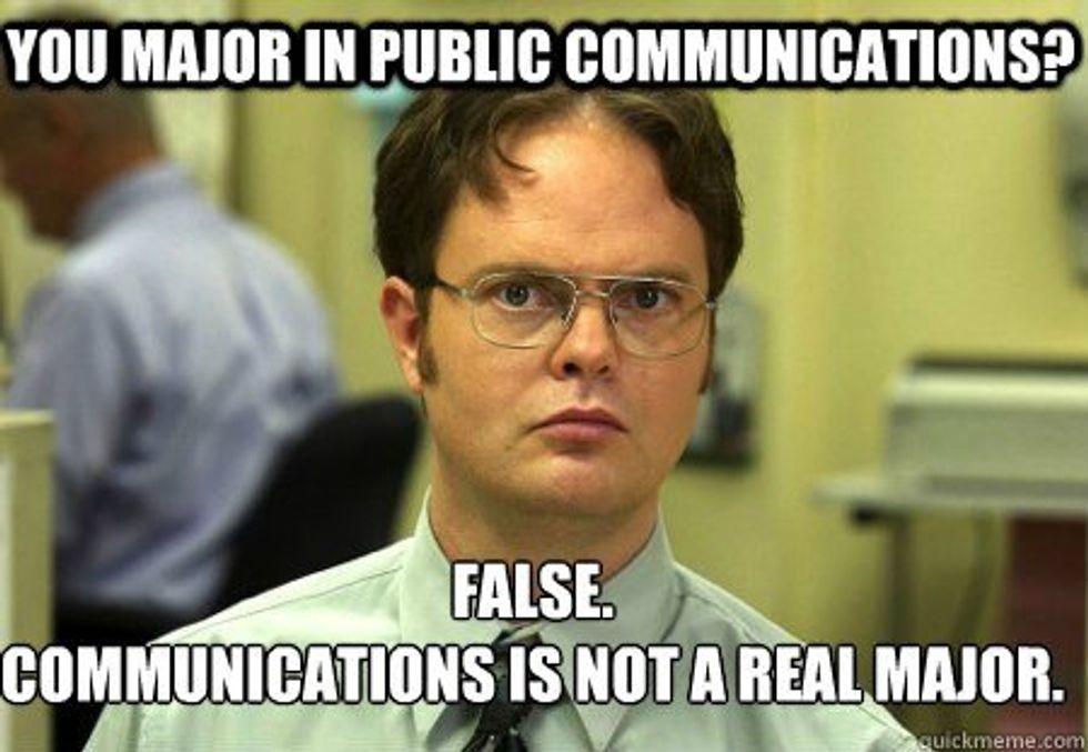 Why Being A Communication Major Doesn’t Mean I’m Dumb