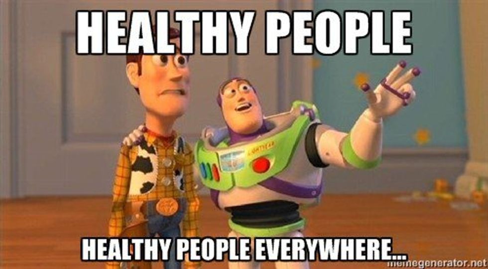 When Being Healthy Becomes Annoying