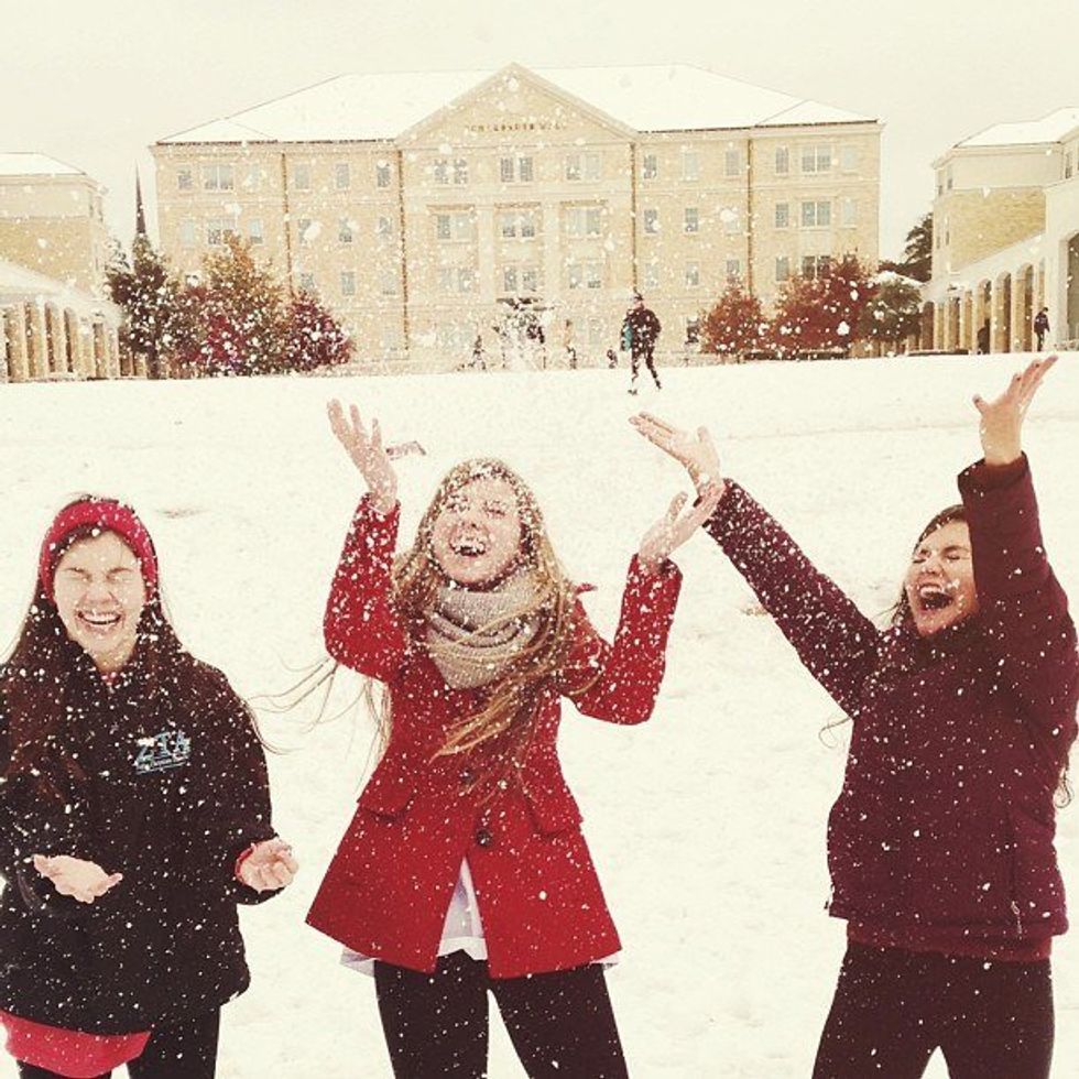 Why Snow at TCU Will Always Be a Big Deal