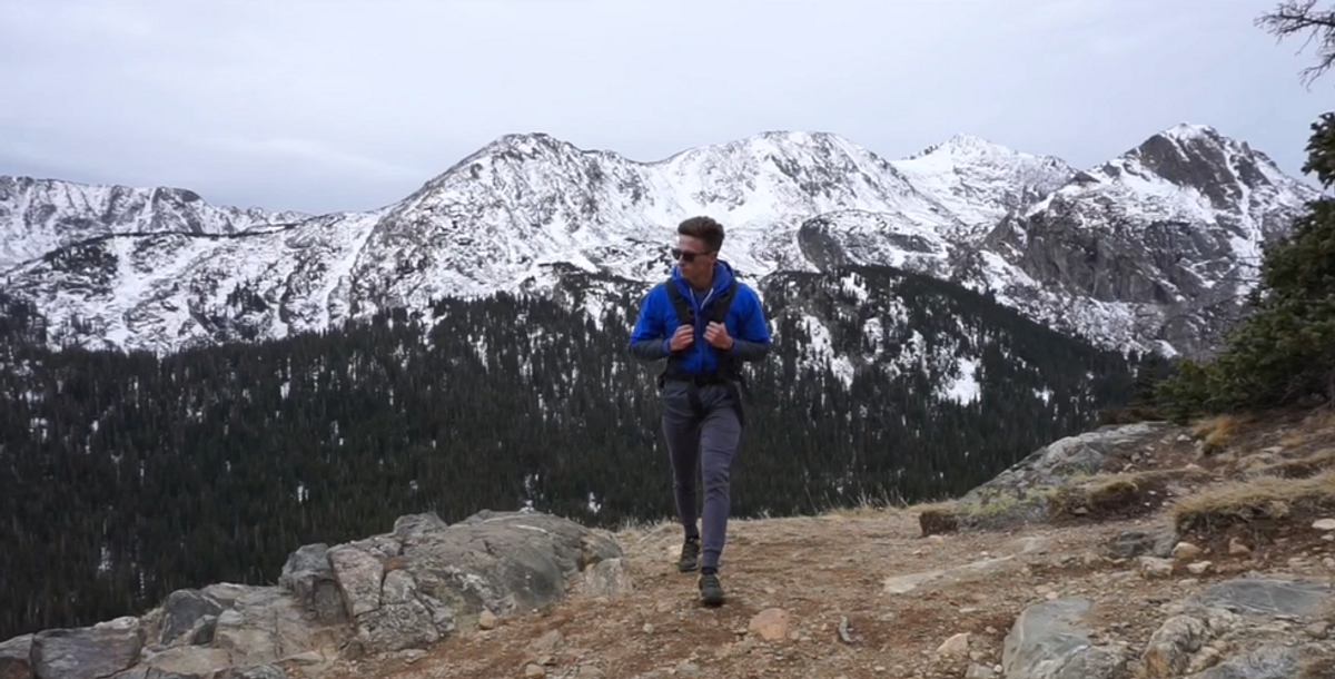 Hiking in the Mountains of Nederland, CO