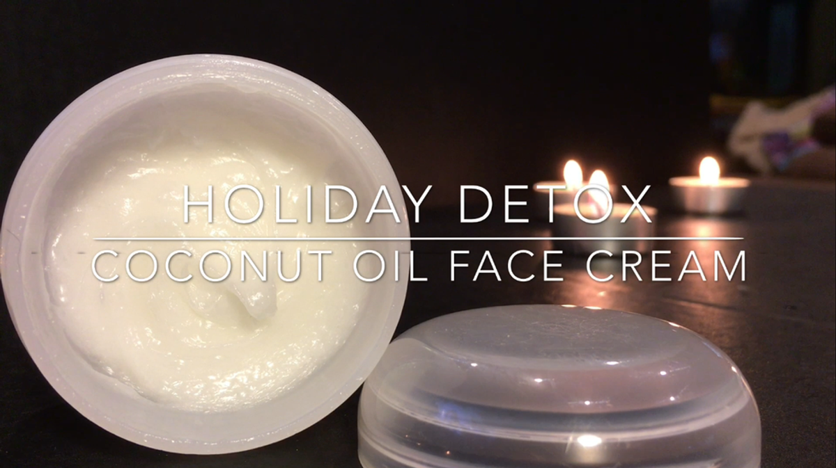 DIY Coconut Oil Face Cream