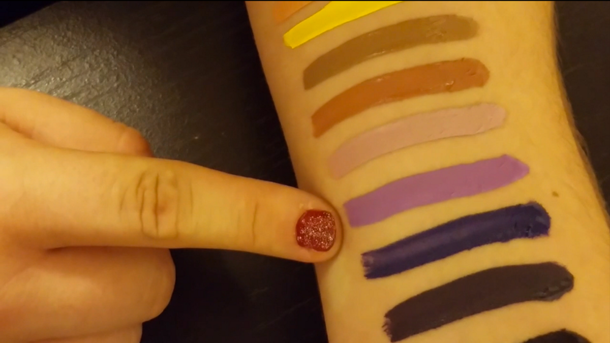 Examining Jeffree Star Liquid Lip Swatches