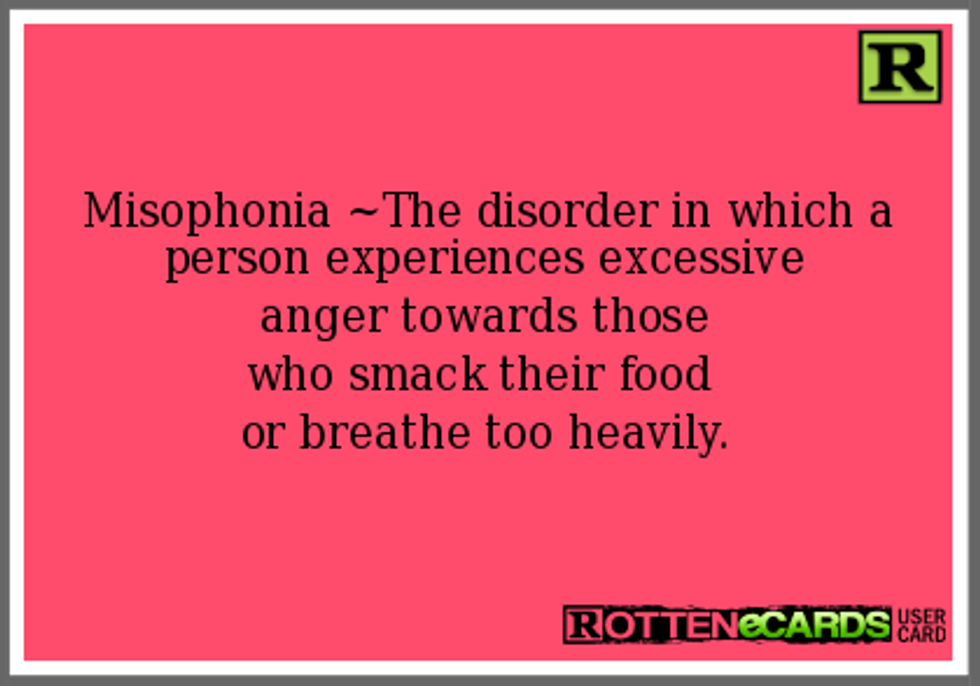 Misophonia Miseries