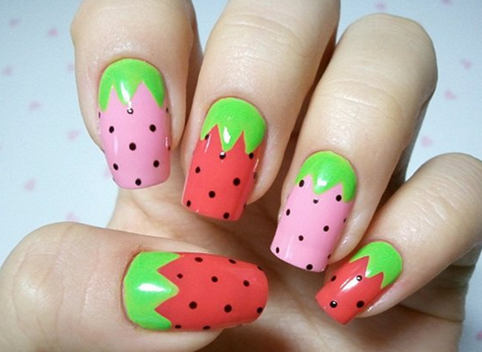 easy nail art designs for kids to do