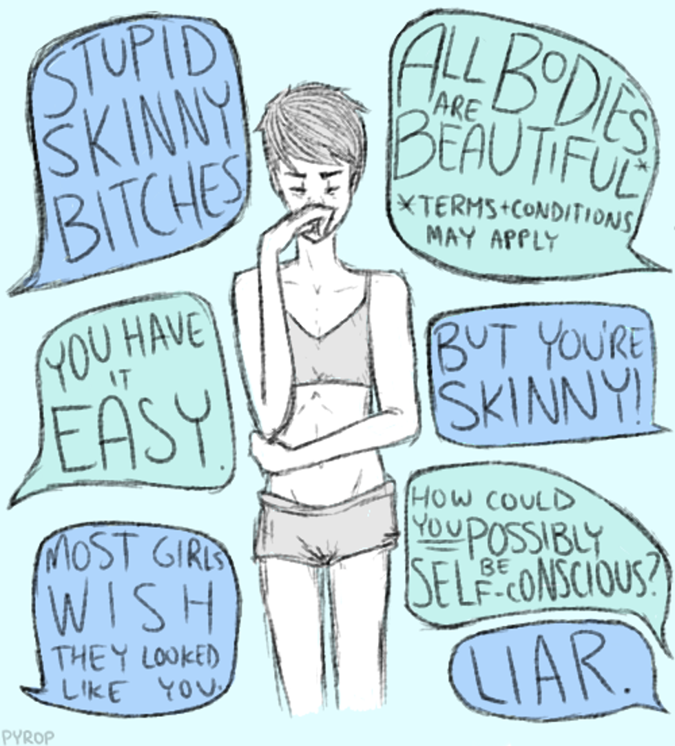 500 Words On Skinny Shaming: What’s The Deal?