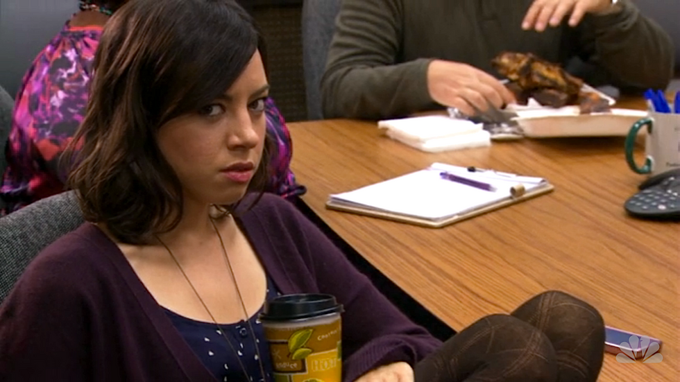 15 Of April Ludgate's Best One Liners