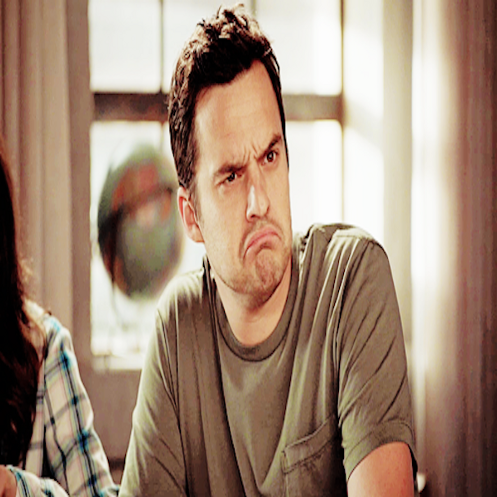 Looking At Your First Semester Grades, As Told By Nick Miller