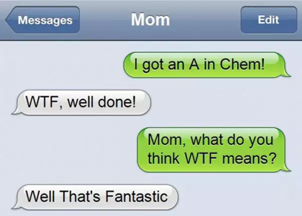 12 Texts You Get From Mom