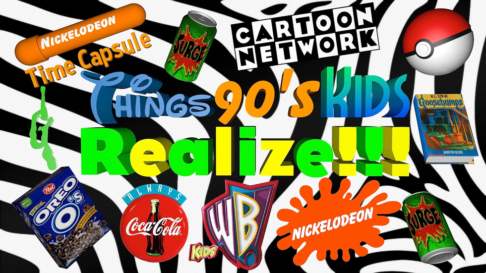 20 Reasons 90's Kids Lived An Awesome Childhood.