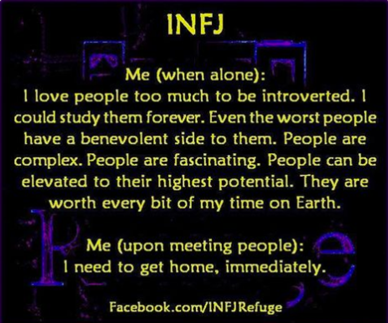 As an INFJ myself, I have only done this once in my life towards my fo