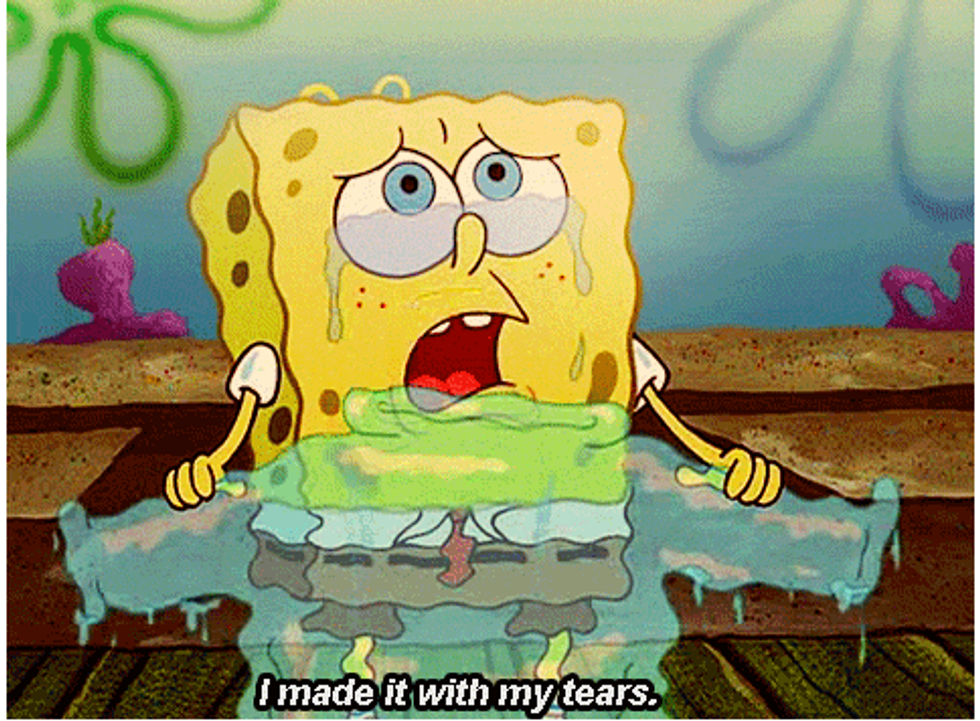 Being A Sorority Girl As Told By Spongebob Squarepants