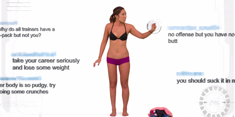 Blogilates Instagram has some questions about the perfect body shape.