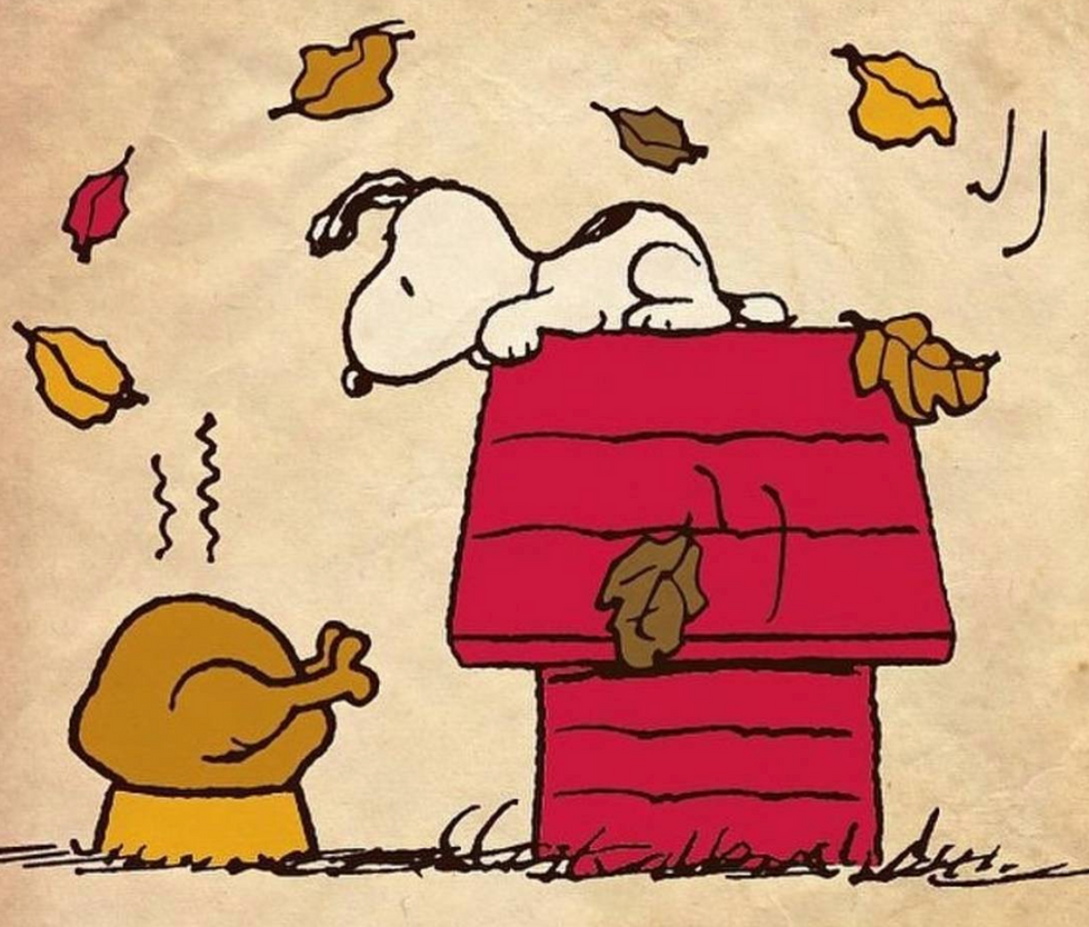 10 Ways Snoopy Won The Thanksgiving Game