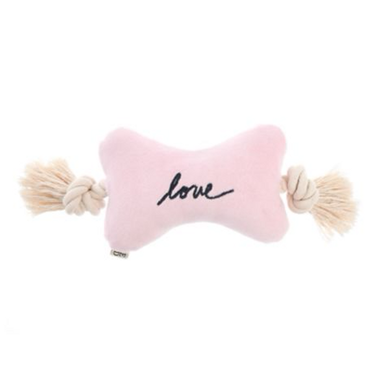 Top Paw Valentine's Flattie Monkey Dog Toy ($4)