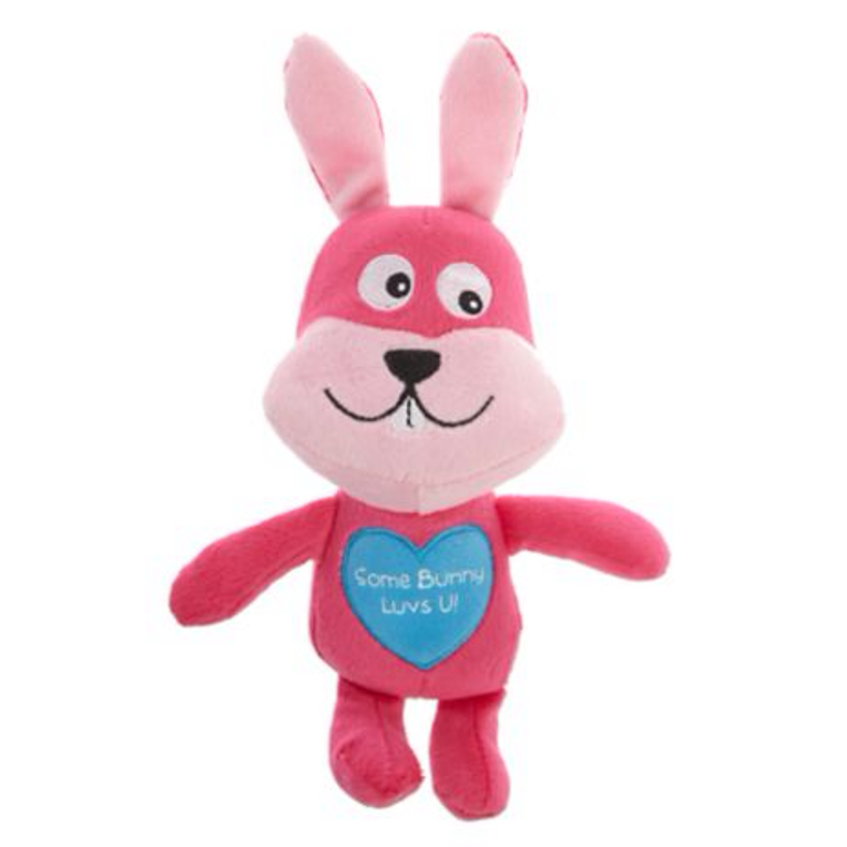 Top Paw Valentine's Flattie Monkey Dog Toy ($4)