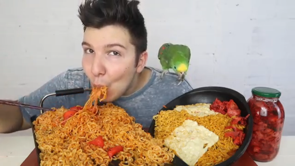 Feast Your Eyes On the Biggest, Strangely Tantalizing Phenomenon To Hit American Bellies: Mukbang