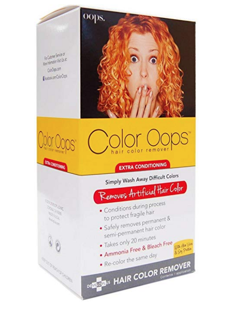 Color Oops - Decided to try and make my hair maintenance free. I read  about the Oops Color Remover most reviews were goodIt did wonders! I  re-dyed with an ashy blonde the