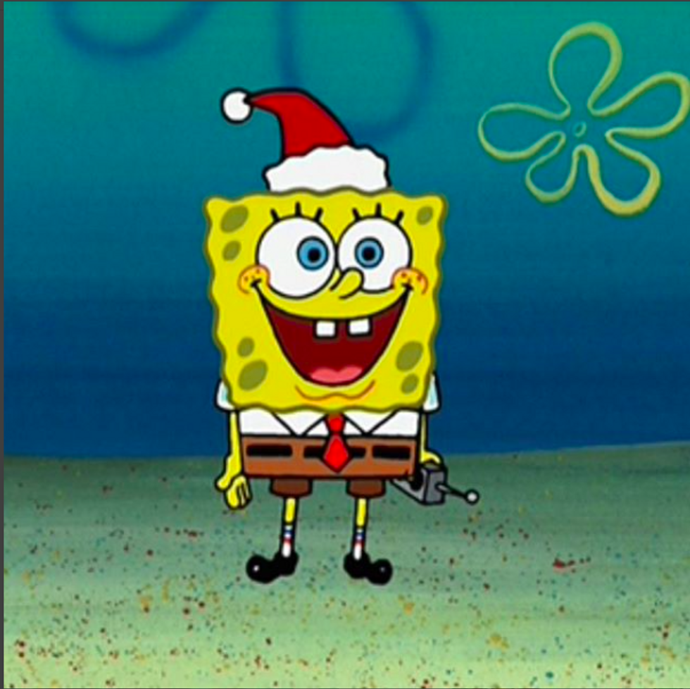 College Student Christmas Shopping Told By SpongeBob