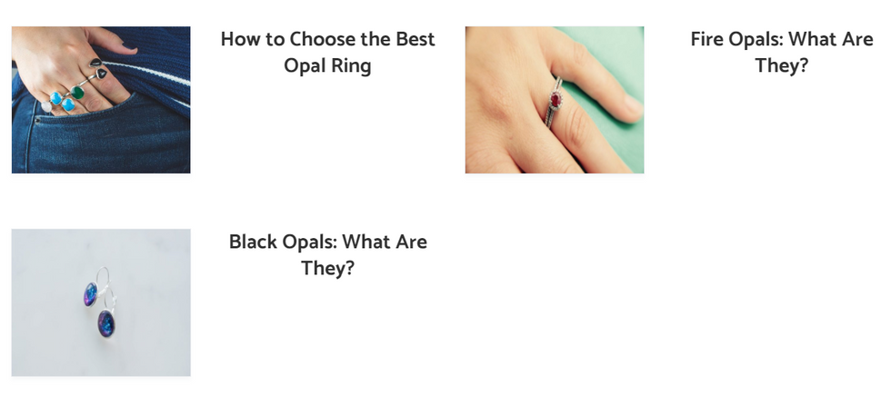 What to Look for in an Opal Ring