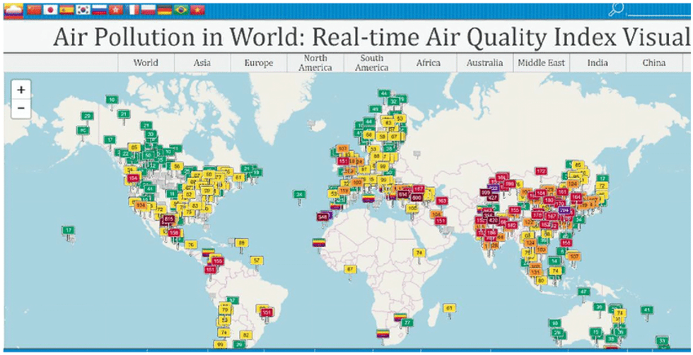 What Is an Air Quality Map and How to Use It?