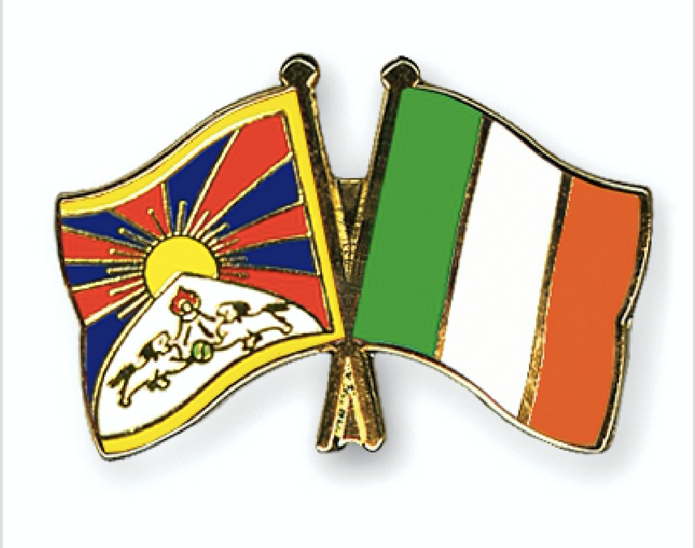 Tibetans Hold A Protest In Ireland--But Why?