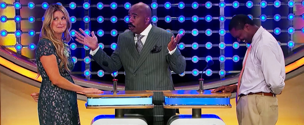 Mr. Steve Harvey, Why Do You Make It Black Family vs White Family?