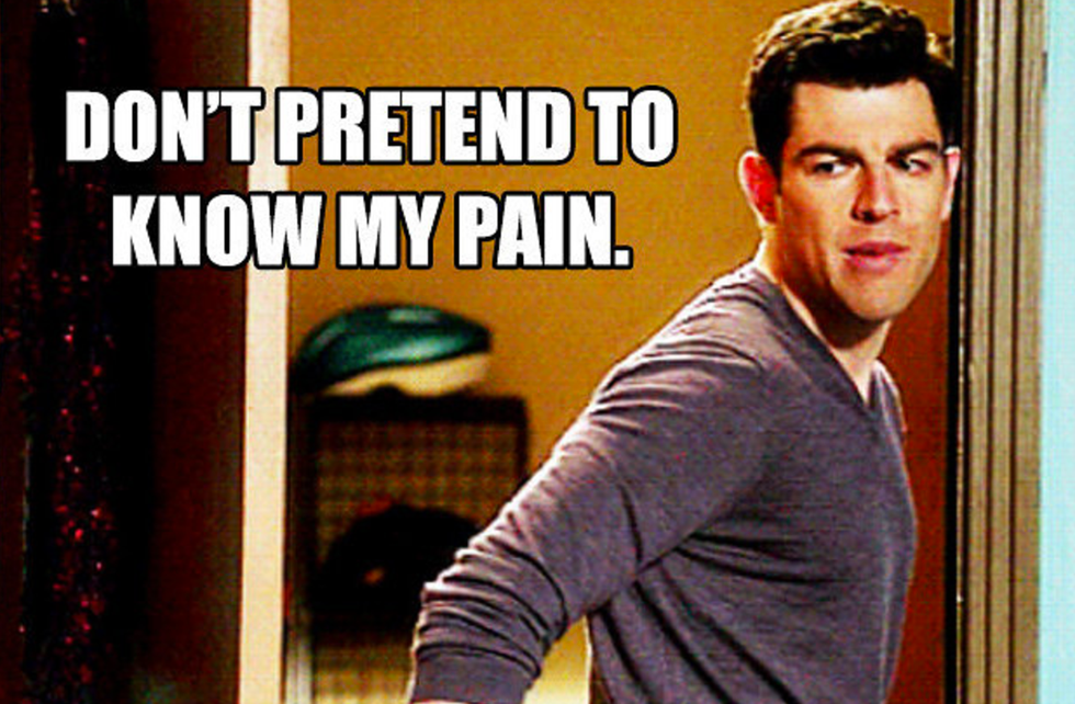 Midterm Week, As Told By Schmidt From New Girl