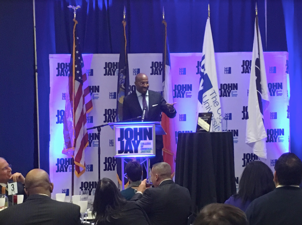 Van Jones Is Awarded The Justice Media Trailblazer Award At John Jay College